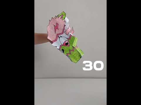 Thank you soo much for 30 subs!❤️🫶 #dragonpuppets #papercraft #30subscribers #paperdragons