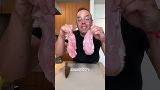 How to make chicken in 15 min with pan sauce. #chickenrecipe #cookinghack