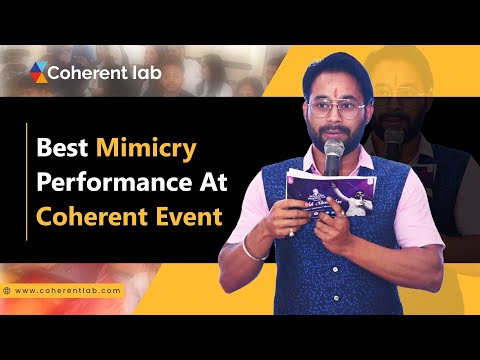 Coherent Lab LLP | Mimicry Entertainment  | 5th Anniversary of Coherent | Sourabh Shandilya | Part 1