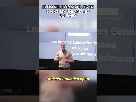 From NFL Dreams to Seven Bucks: My Unexpected Journey. #therock