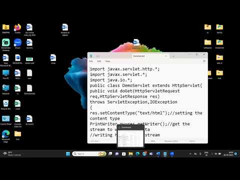 servlet execution