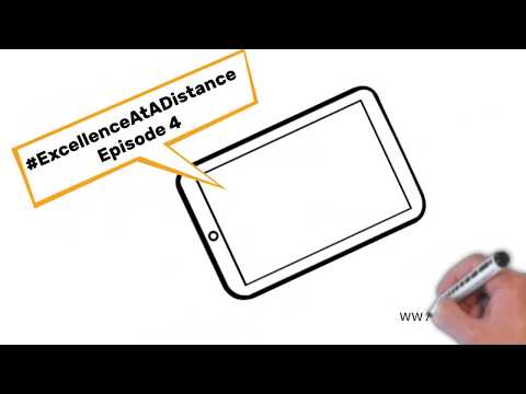 #ExcellenceAtADistance, Episode 4: Strategy