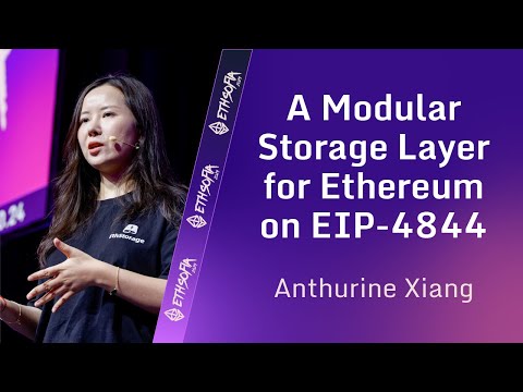 Anthurine Xiang, EthStorage: A Modular Storage Layer for Ethereum on EIP-4844 | ETHSofia 2024