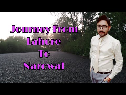 Lahore To Narowal Travel On worst Track Of Pakistan | Daily Narowal