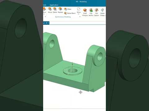 3D Modeling Tutorial in Siemens NX | CAD Tutorial for Beginners #3dmodeling #siemensnx #caddesign
