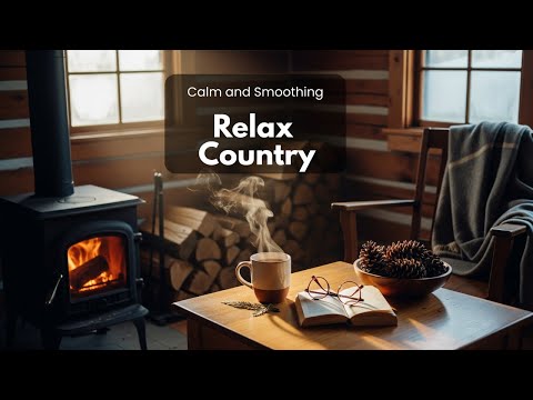 【Country Relax 36】Calm and Smoothing Music: Stove Heat & Cedar Tea