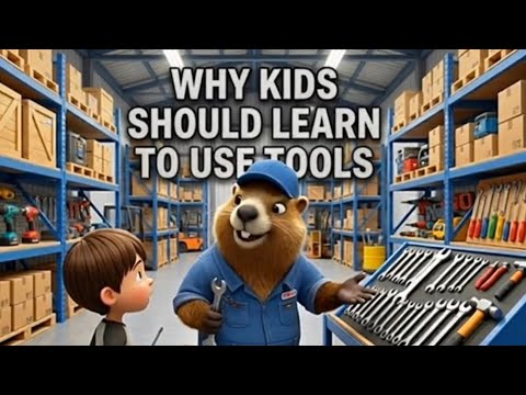 Why Kids Should Learn to Use Tools #tools #drill #ratchet #wrench #phillips #flathead #build #fix