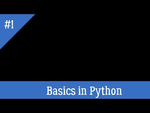 An introduction and basics to Python in Tamil