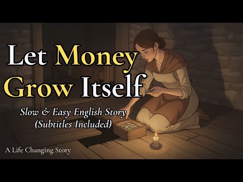 Give Your Money A Job, DON'T SAVE THEM | Learn English Through Story (A2–B1)