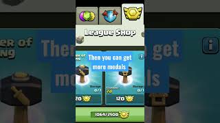 How to get more cwl medals. #clanwarleague #cwlmedal #clanleaguemedal