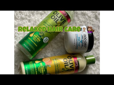 Relaxed Hair Care 💇🏽‍♀️🧖🏽‍♀️