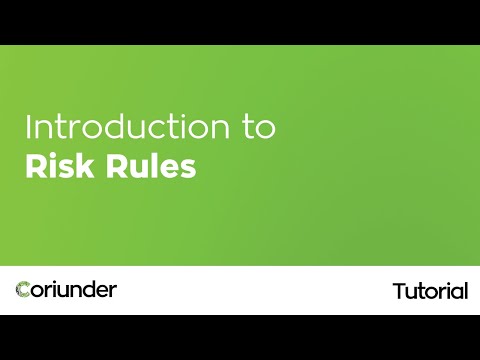 Introduction to Risk Rules
