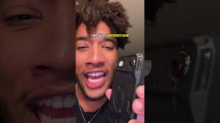 iPhone Air’s “Scratch resistant” screen isn’t working too great.. #carterpcs #tech #techtok #apple