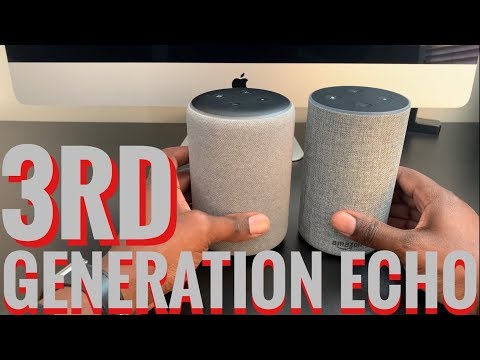 Unboxing 3rd Gen Amazon Echo With Alexa Compared To 2nd Generation Echo