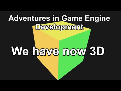 Vulkan Game Engine is Now 3D