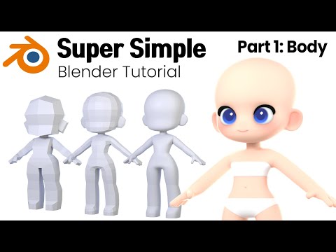 Blender Character Modeling Tutorial | 01 Body