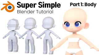 Blender Character Modeling Tutorial | 01 Body