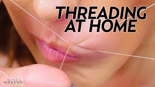 Threading at Home for Lip and Eyebrows with Ami Desai | Skincare with Susan Yara