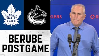 Craig Berube | Post Game vs. Vancouver Canucks | January 10, 2026