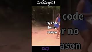 Coding Surprises: When Your Code Decides to Run! 😂#programming  #humor #shorts #youtubeshorts #meme