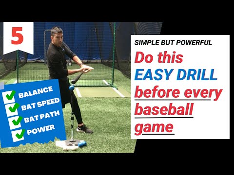 Pre-Game Hitting Drills for Tee | How to use your Batting Tee Like a Pro, Video 5