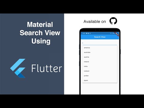 Material SearchView Or Integrate it with any app