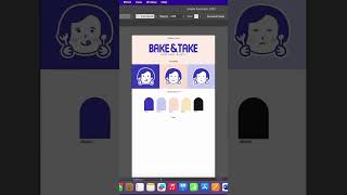 Revamped Bake & Take Branding! 🌟 Dive into Vibrant Art & Typography!