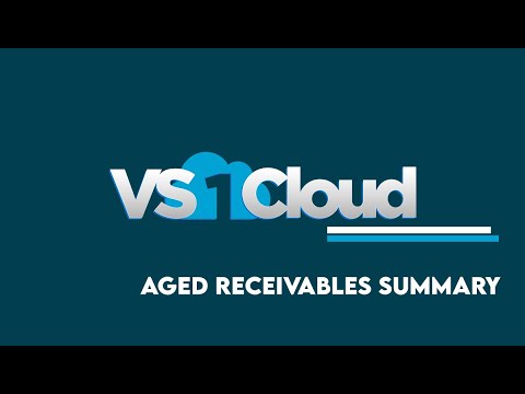 Aged Receivables Summary