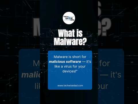 What is Malware? (And How to Keep Your Devices Safe!) #internetsafety  #techwisedad