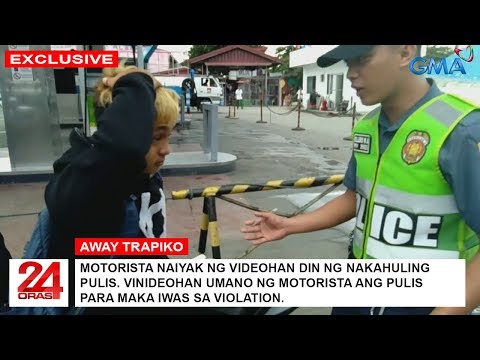 MOTORISTA NA GINANTIHAN NG PANG VI-VIDEO NG PULIS NAIYAK!