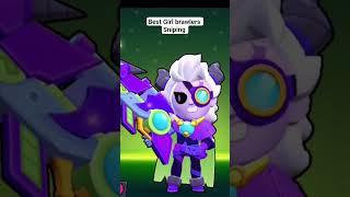 Best girl sniping brawlers #foryou #supercell #creator #supercellid #brawlstars #bs #skin #shorts