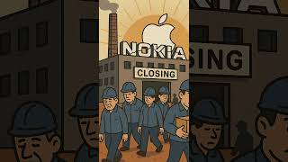 Nokia’s Biggest Mistake: Ignoring the iPhone📱💥 #nokia   #iphone   #techfails   #businessmistakes