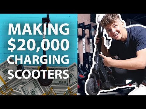 I Tried the Scooter Charging Side Hustle for a Day