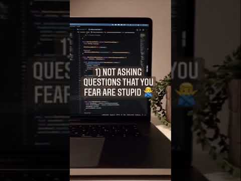 5 Mistakes To Avoid As A Beginner Developer ❌❌