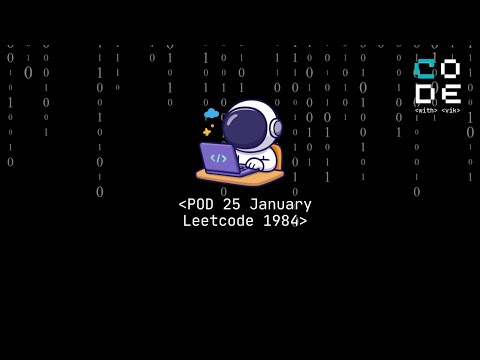 leetcode 1984 | Minimum Difference Between Highest and Lowest of K Scores | Easy | Begineer Friendly