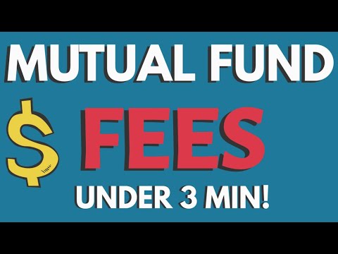 Mutual Fund Fees Explained - In Under 3 Min!