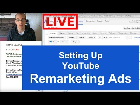 Setting Up YouTube Ads  Instream - Profitable Remarketing Campaign Sequences