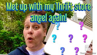 I met up with my thrift store friend again!💜 (Make sure to watch video in description box first)