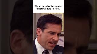 👉 Tag someone who always forgets to update their software! 😂 #TechStruggles #softwareupdate