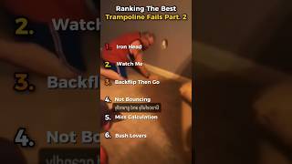 Funniest Trampoline Fails Part 2 #funny #funnyvideo #fail #fails #trampoline