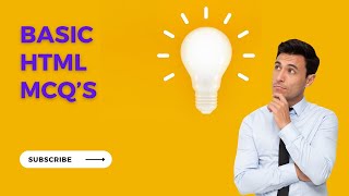 HTML MCQ's | HTML: Basics | Links and Basic - Multiple Choice Questions | Computer Applications