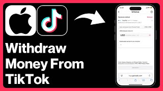 How to withdraw money from TikTok On iPhone