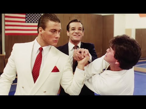 Van Damme overlooks a Karate Kid, but the Kid destroys him in the Ring!