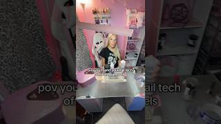 pov you found your nail tech off instagram reels… #nailtech #skit #funny #pov #shorts
