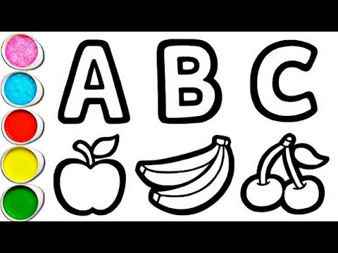 ABCD rhymes, a for apple b for ball, learn alphabets, abcd, a for apple 🍏🍏 b for ball 🏀🏀