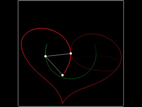 double pendulum simulation #shorts #physics
