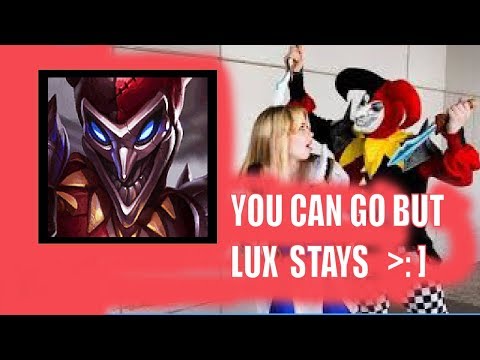 YOU CAN GO I JUST WANT THE LUX!!