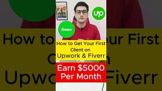 How to Get Your First Client on Upwork and Fiverr #fiverr #upwork #freelancing #onlineearning