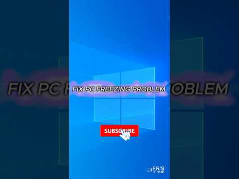 How to Fix PC Freezing in 60 Seconds | Quick Fix for a Freezing PC | Fix Freezing PC Window #shorts