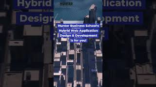Start your web developer career at Hunter Business School!  #shorts